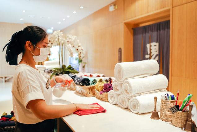 Bangkok: Yunomori Sathorn Tüm Gün Onsen Hamamı Geçişi